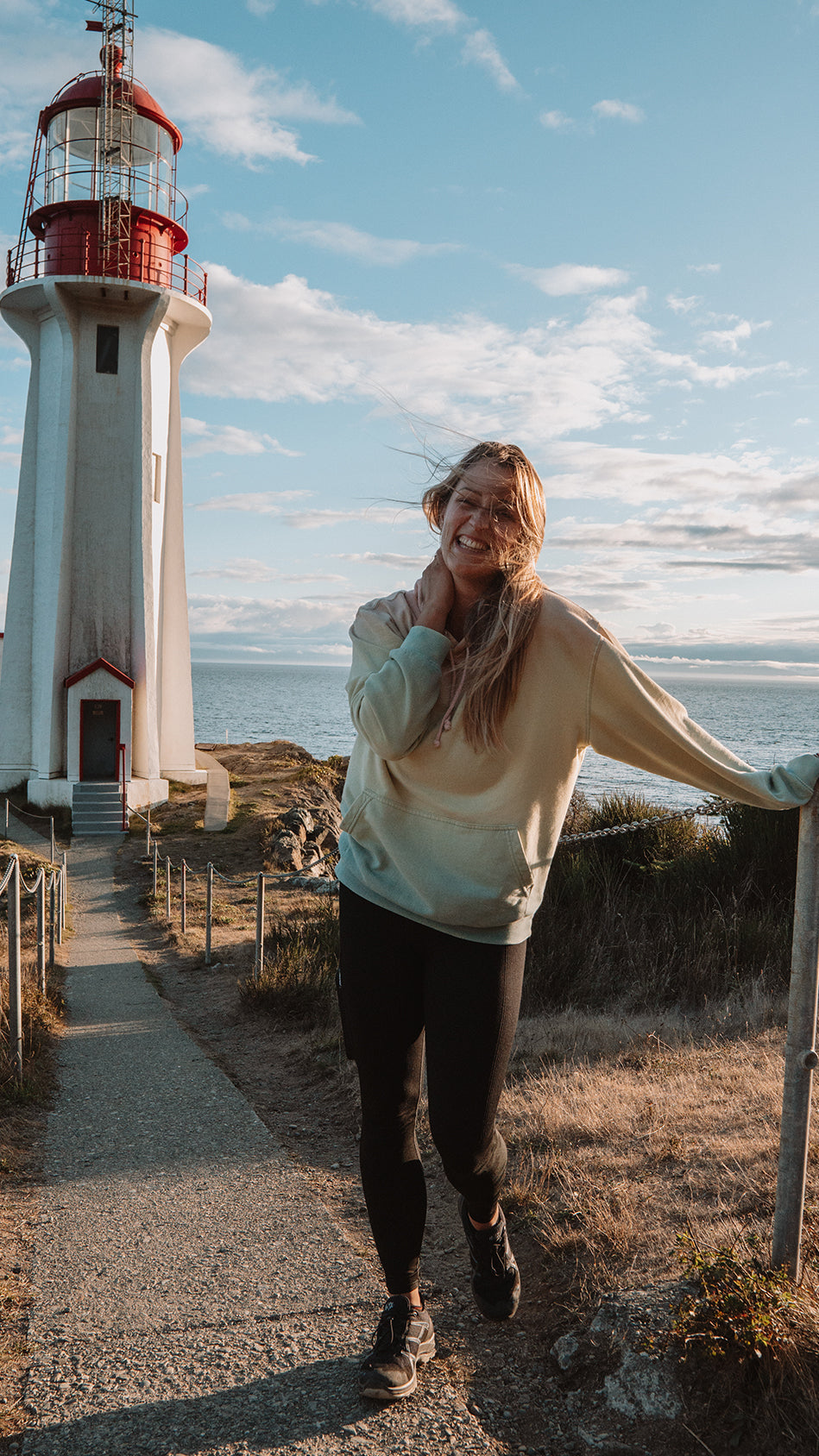 Damenhoodie Sunset Dip