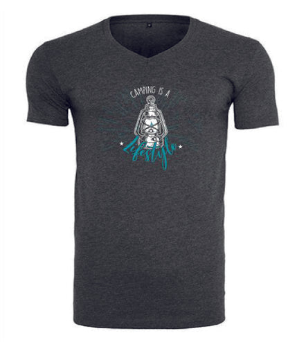 T-Shirt Herren Camping is a Lifestyle