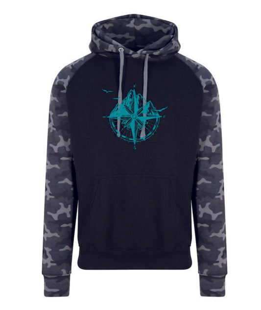 Unisex Hoodie Bergkompass