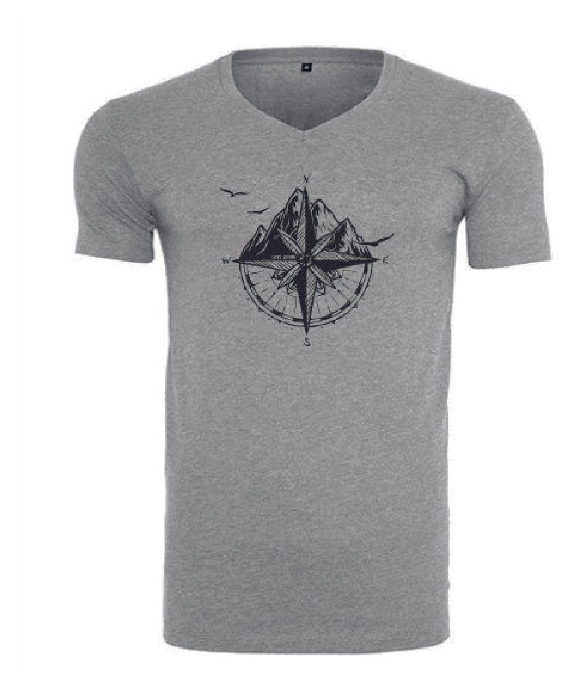 T -Shirt Herren Bergkompass