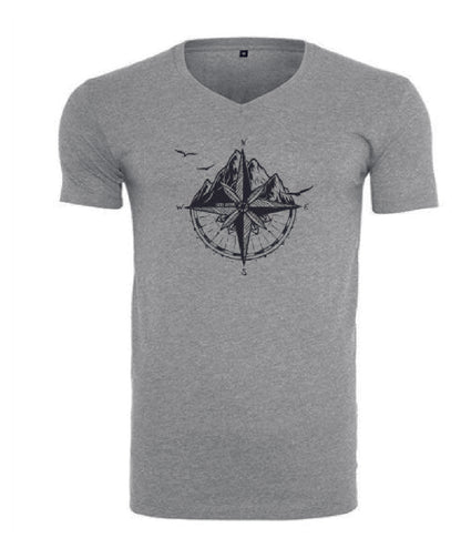 T -Shirt Herren Bergkompass